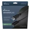 USB-A – USB-A kaabel MediaRange MRCS241 USB 3.2 Gen 1 (5 Gbit/s) 5 m Must
