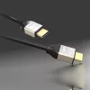 j5create JDC52 Ultra HD 4K HDMI™ kaabel, must ja hall, 2 m