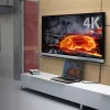 j5create JDC52 Ultra HD 4K HDMI™ kaabel, must ja hall, 2 m