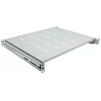 Intellinet 19-tolline liugriiul, 1U, 600–800 mm sügavusega kappidele ja riiulitele, riiuli sügavus 350 mm, hall