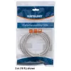 Intellinet võrgukaabel, Cat6, 1,5 m, hall, CCA, U/UTP, PVC, RJ45, kullatud kontaktid, tõmbevaba, kaitsekattega, eluaegne garantii