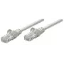 Intellinet võrgukaabel, Cat6, 1,5 m, hall, CCA, U/UTP, PVC, RJ45, kullatud kontaktid, tõmbevaba, kaitsekattega, eluaegne garantii