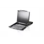 ATEN 19 inch LCD konsool (USB - PS/2 VGA) USB välisseadme pordiga (kahe siiniga)