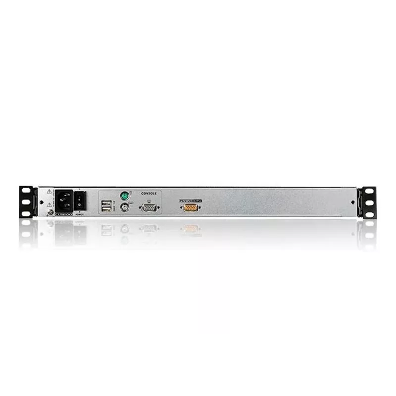 ATEN 19 inch LCD konsool (USB - PS/2 VGA) USB välisseadme pordiga (kahe siiniga)