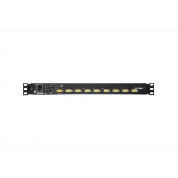 Rack-konsool ATEN CL5800N 19 tolli (48,3 cm) LCD 1280x1024 VGA USB/PS2 klaviatuur ja hiir 1U metallmust