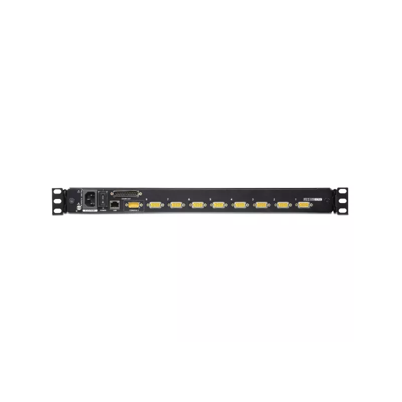 Rack-konsool ATEN CL5800N 19 tolli (48,3 cm) LCD 1280x1024 VGA USB/PS2 klaviatuur ja hiir 1U metallmust