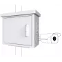 Rack cabinet Lanview RCCTV002 0U, IP66, 600×300×550 mm, 40 kg, valge