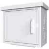 Rack cabinet Lanview RCCTV002 0U, IP66, 600×300×550 mm, 40 kg, valge