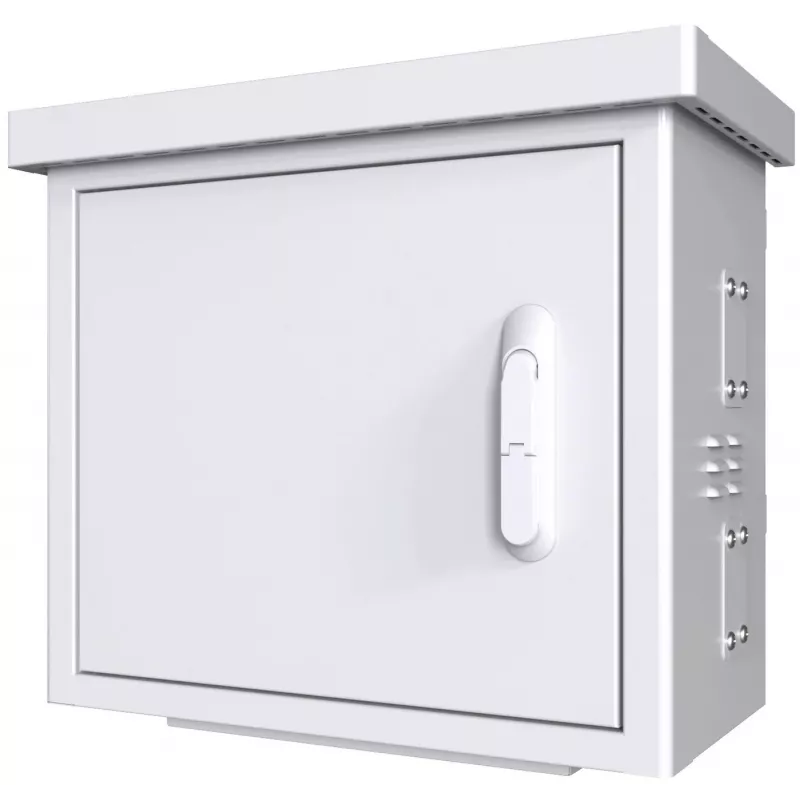 Rack cabinet Lanview RCCTV002 0U, IP66, 600×300×550 mm, 40 kg, valge