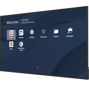 Professionaalne äriekraan VIEWSONIC 75 tolli 4K (3840×2160), LCD, 500 cd/m², Android 14, 24/7, VESA