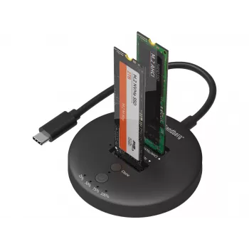 Sandberg USB3.2 Cloner Dock for NVMe M.2 SSD, must, 20 Gbit/s
