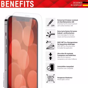 Displex ekraanikaitse (10H) Apple iPhone XR/11-le, Eco paigaldusraam, karastatud klaas, kriimustuskindel kaitsekile, ümbrisesõbralik