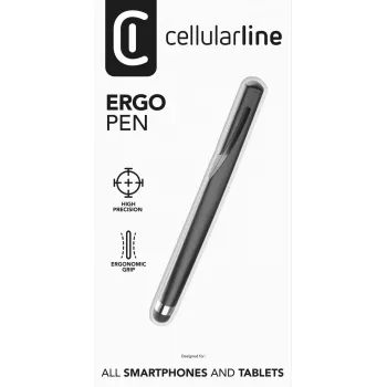 Cellularline Ergo Pen – universaalne puutepliiats ergonoomilise haardega
