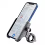 Passiivne hoidik Cellularline Rider Steel Universal mobiiltelefonile must
