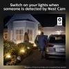 Välistingimustesse sobiv nutikas seinavalgusti Philips Hue Valge Welcome Floodlight, 20,5 W LED, sisend 220–240 V, 24 V valgusallikas, must, 160×220×153 mm