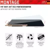 Displex Tablet Glass (9H) Apple iPad Pro 11'' (1./2./3./4. põlvkond)/Air (4./5. põlvkond) jaoks, Eco paigaldusraam, purunematu, üliõhuke, nähtamatu
