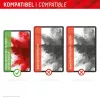 Displex tahvelarvutiklaas (9H) Samsung Galaxy Tab S7/S8/S9/S9 FE/S10 FE/S10 Lite jaoks, Eco kinnitusraam, purunematu