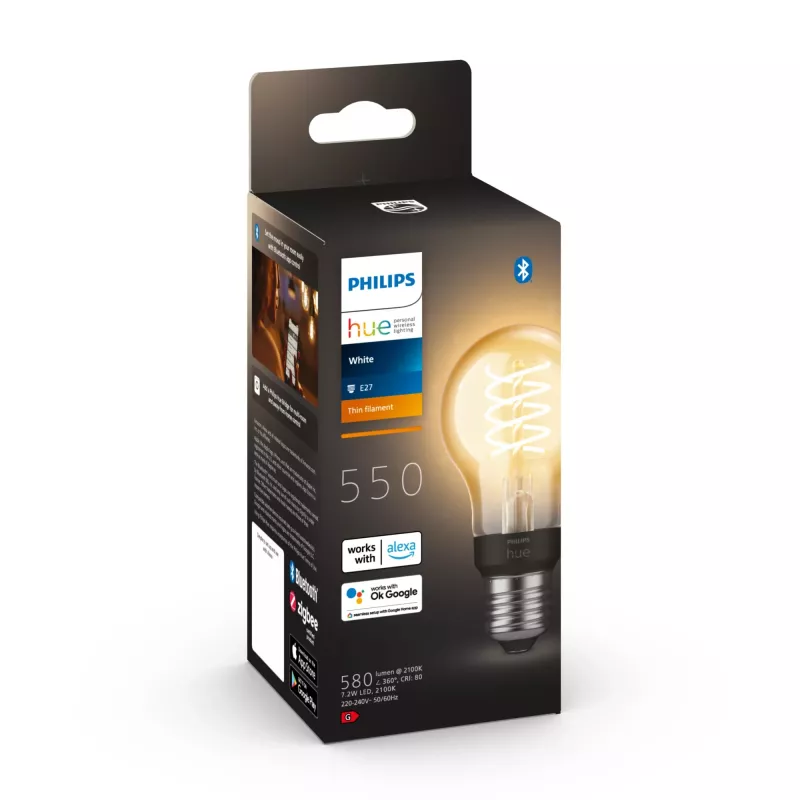 Philips Hue A60 – E27 nutipirn, Nutipirn, Bluetooth/Zigbee, Valge, LED, E27, A60