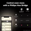 Nutipirn Philips ST64 Edison E27 Bluetooth/Zigbee, 7 W, läbipaistev, 60×135 mm