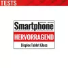 Displex tahvelarvuti klaas (9H) Apple iPad 10,9 tolli (10. põlvkond, 2022)/11 tolli (2025) jaoks, EASY-ON® Eco kinnitusraam, purunemiskindel