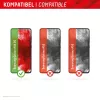 Displex ekraanikaitse (10H) Samsung Galaxy A54 5G-le, Eco paigaldusraam, kriimukindel