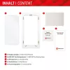 Displex ekraanikaitse (10H) Samsung Galaxy A34 jaoks, Eco kinnitusraam, kriimustuskindel