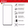 Displex Full Cover ekraanikaitse (10H) Samsung Galaxy A54 5G-le, Eco paigaldusraam, täiskattega