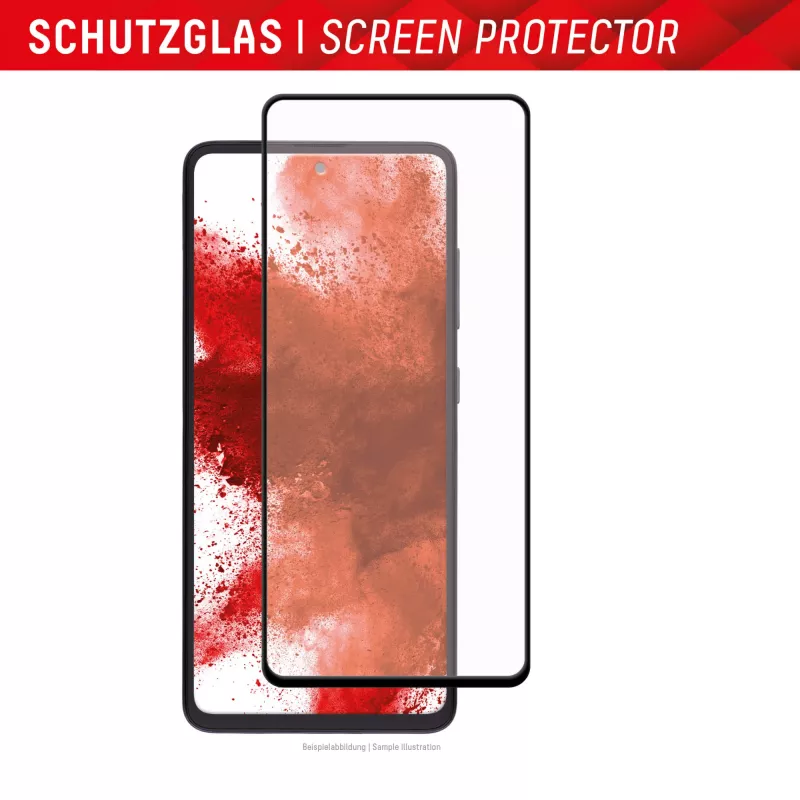 Displex Full Cover ekraanikaitse (10H) Samsung Galaxy A54 5G-le, Eco paigaldusraam, täiskattega