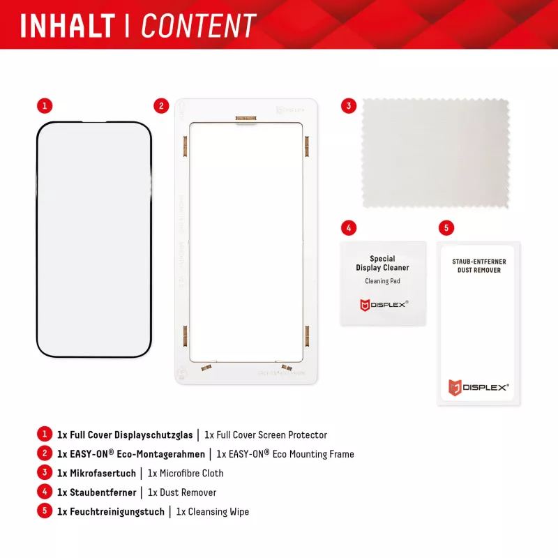 Displex Full Cover ekraanikaitse (10H) Samsung Galaxy A54 5G-le, Eco paigaldusraam, täiskattega