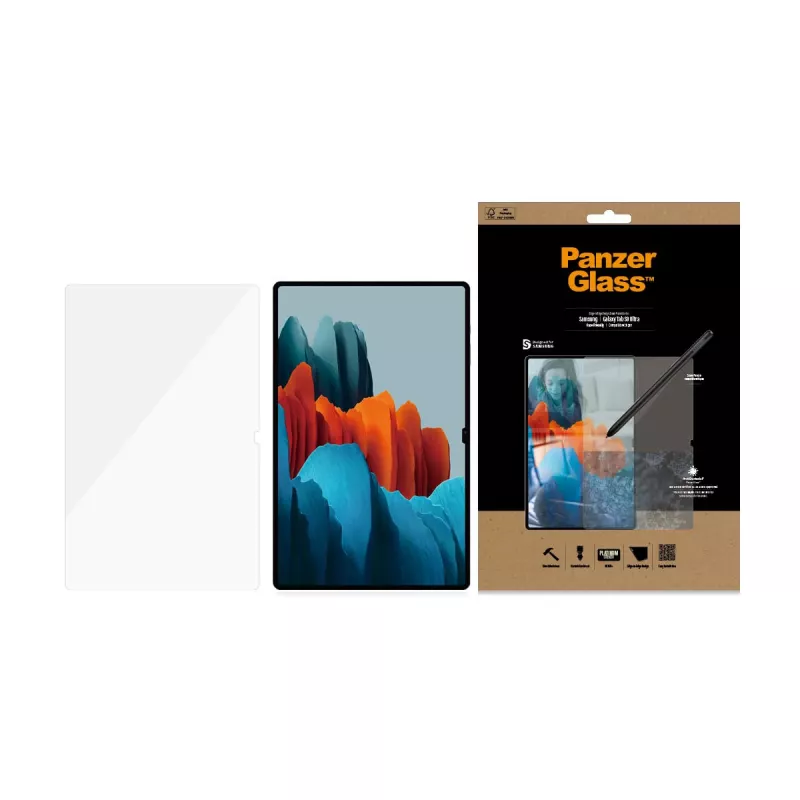 PanzerGlass ® ekraanikaitse Samsung Galaxy Tab S8 Ultra | S9 Ultra | Ülilai sobivus