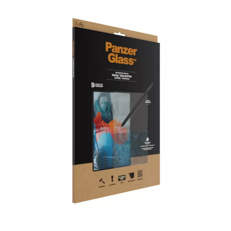 PanzerGlass ® ekraanikaitse Samsung Galaxy Tab S8 Ultra | S9 Ultra | Ülilai sobivus