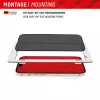 Displex Privaatsuskaitseklaas (10H) Apple iPhone 15/15 Pro jaoks, EASY-ON® Eco paigaldusraam, privaatsusfilter