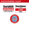 Displex Privaatsuskaitseklaas (10H) Apple iPhone 15/15 Pro jaoks, EASY-ON® Eco paigaldusraam, privaatsusfilter