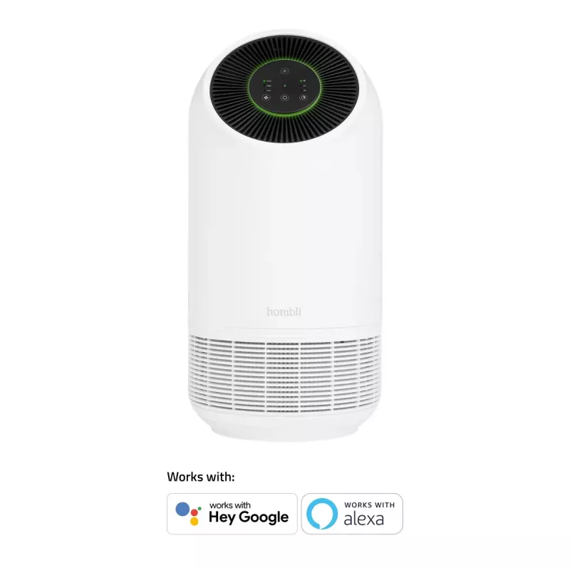 Õhupuhasti Hombli Smart Air Purifier, Avanca International BV, müratase 30 dB, saadaval valge ja mustana