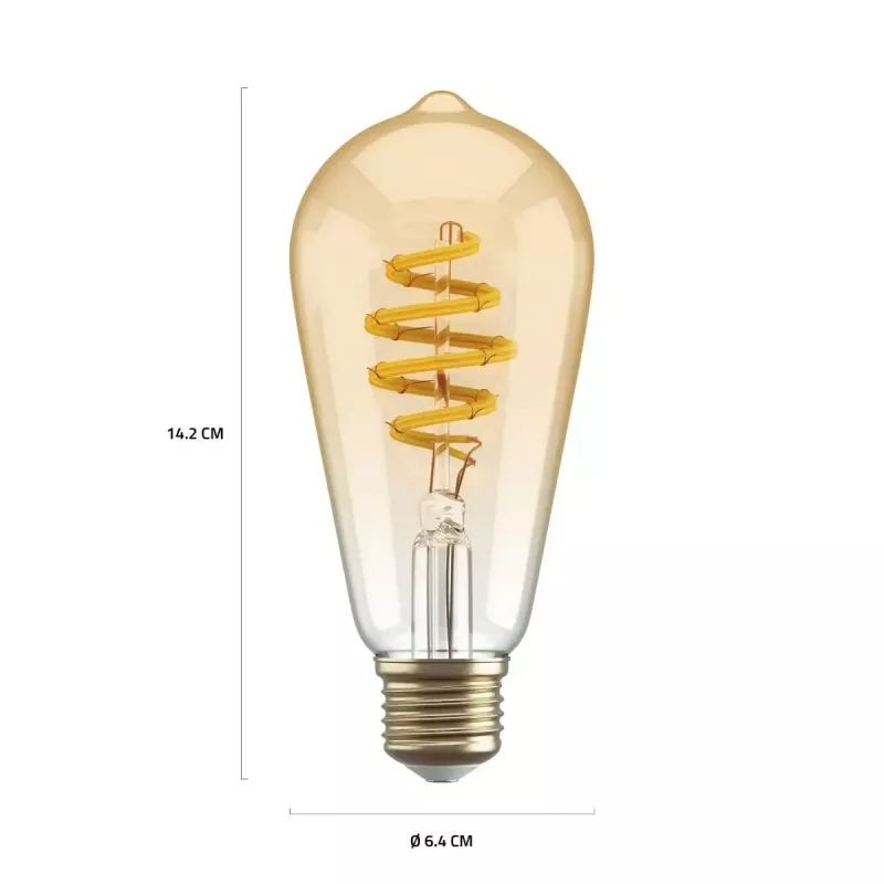 Nutipirn Hombli HBEB-0212 Wi‑Fi 5,5 W, kuldne, energiaklass A–G, Ø61×142 mm