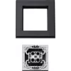 Elektrilüliti kate Homematic IP 156171A0, hall, 86×86×16 mm