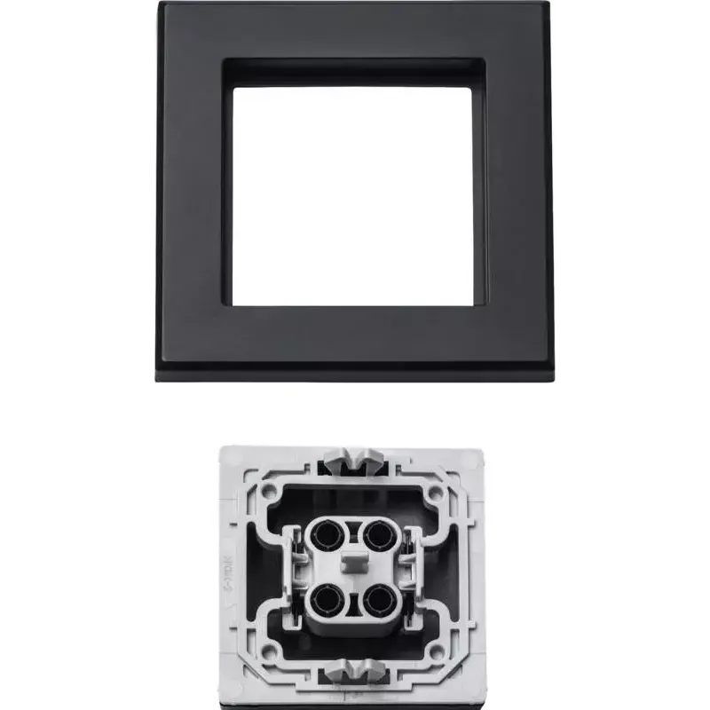Elektrilüliti kate Homematic IP 156171A0, hall, 86×86×16 mm