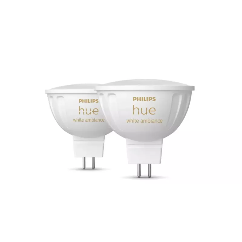Nutikas valgustuspunkt Philips Hue Valge ambience MR16, GU53, 5,1 W, Bluetooth/Zigbee