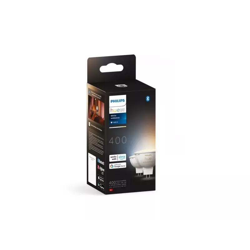 Nutikas valgustuspunkt Philips Hue Valge ambience MR16, GU53, 5,1 W, Bluetooth/Zigbee