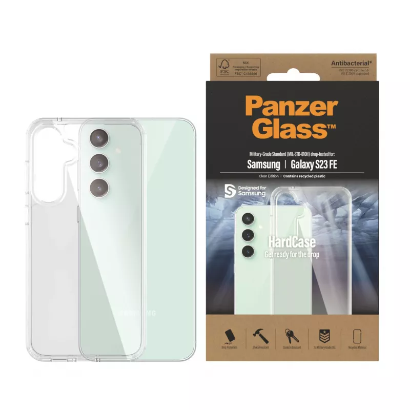 PanzerGlass ® HardCase läbipaistev Samsung Galaxy S FE 2023 jaoks