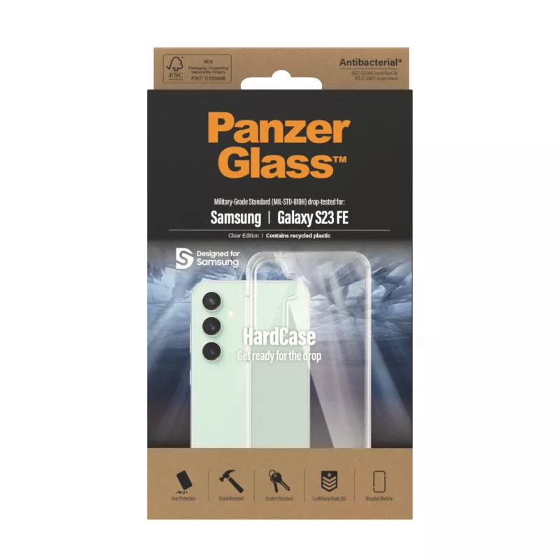 PanzerGlass ® HardCase läbipaistev Samsung Galaxy S FE 2023 jaoks