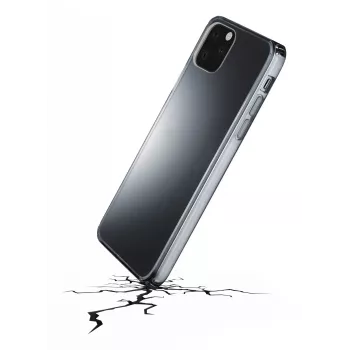 Cellularline Clear Protect - iPhone 12/12 Pro kõva ümbris kummist äärtega
