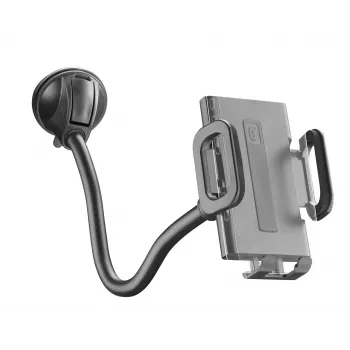 Sourcing Cellularline Hug Flexi XL universaalne iminapaga passiivne hoidik mobiiltelefonidele, must/hall