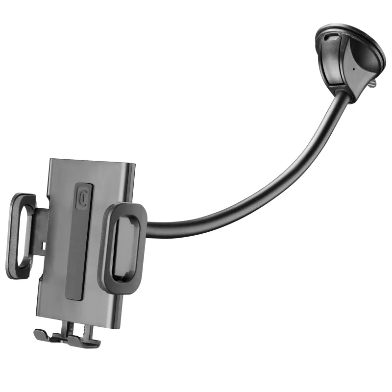 Sourcing Cellularline Hug Flexi XL universaalne iminapaga passiivne hoidik mobiiltelefonidele, must/hall