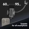 Sourcing Cellularline Hug Flexi XL universaalne iminapaga passiivne hoidik mobiiltelefonidele, must/hall