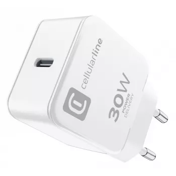 Võrgulaadija Sourcing The One Power Delivery 30W — USB-C 1 port, 110–240 V, valge