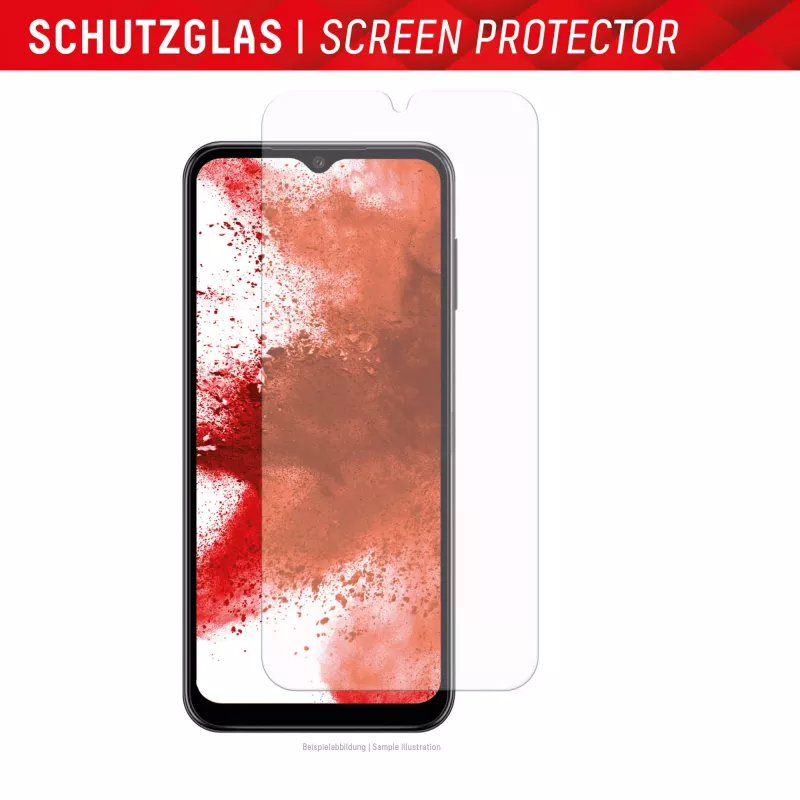 Displex ekraanikaitse (10H) Samsung A15/A15 5G jaoks, Eco paigaldusraam, kriimustuskindel
