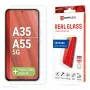 Displex ekraanikaitse (10H) Samsung Galaxy A35/A55 5G jaoks, Eco paigaldusraam, kriimustuskindel