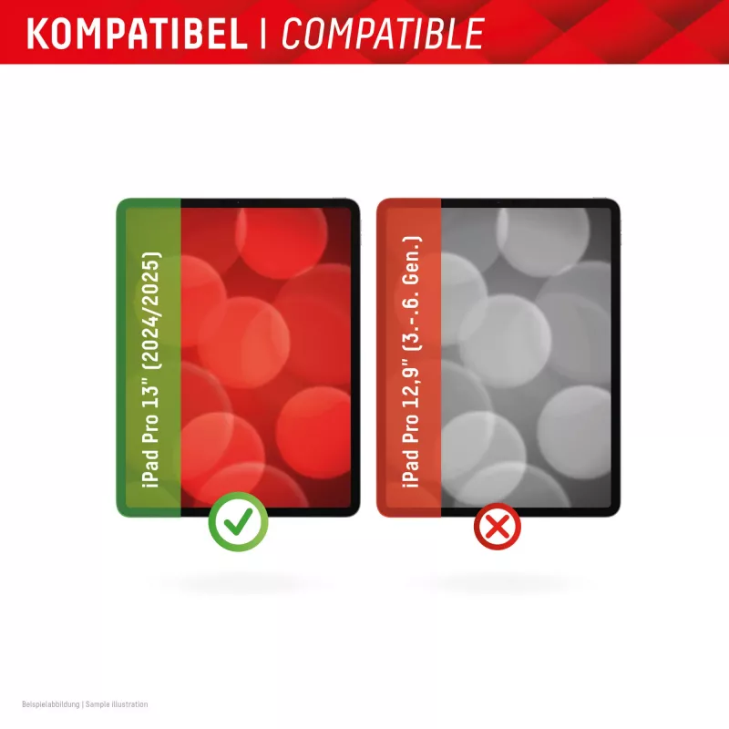 Displex Tablet Glass (9H) Apple iPad Pro 13'' (2025/2024) jaoks, Eco Mounting Frame, purunematu, üliõhuke, nähtamatu