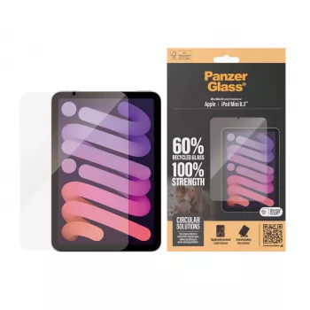 PanzerGlass® ekraanikaitse iPad Mini 8,3'' (2021, 2024) | Ultra-Wide Fit